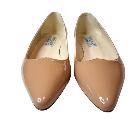 NWOT Pancaldi for Diane B. Made in Italy patent leather flat fashion shoe 7 - Picture 4 of 12